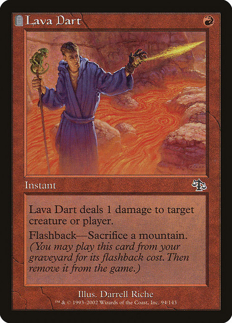 Lava Dart (JUD) (Foil) (#94)