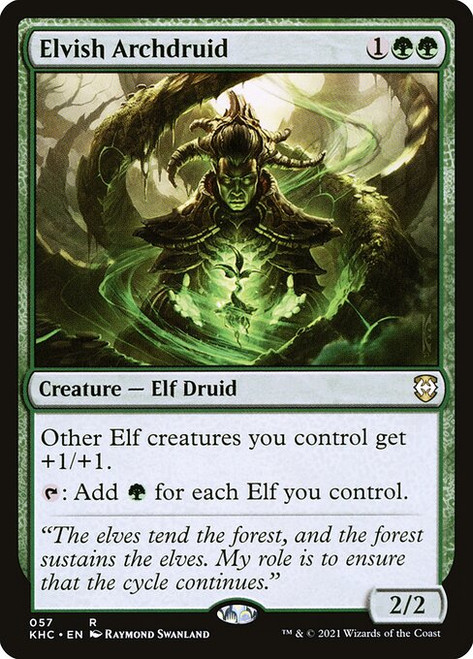 Elvish Archdruid (KHC) (#57)