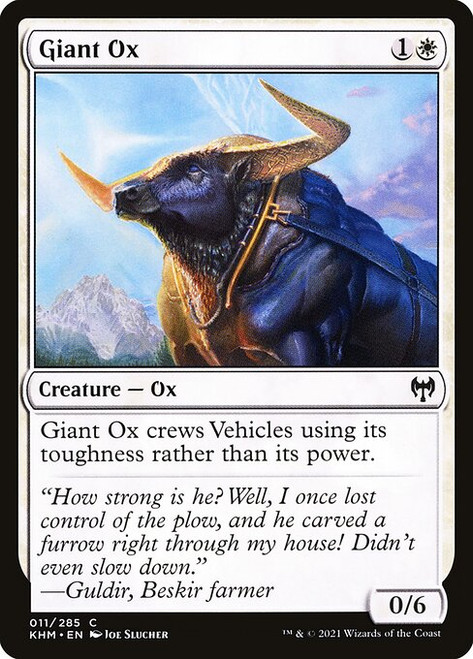 Giant Ox (KHM) (Foil) (#11)