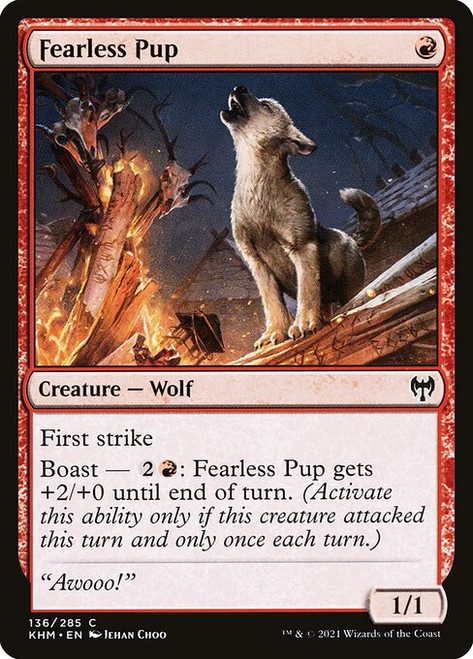 Fearless Pup (KHM) (Foil) (#136)