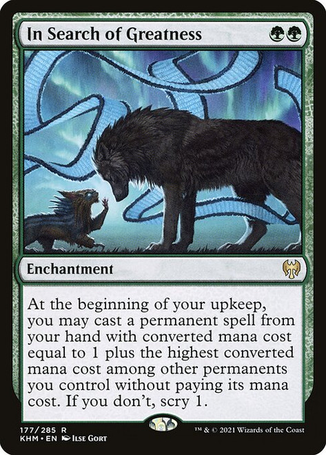 In Search of Greatness (KHM) (Foil) (#177)