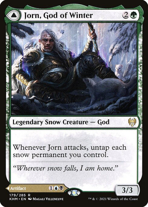 Jorn, God of Winter // Kaldring, the Rimestaff (KHM) (Foil) (#179)