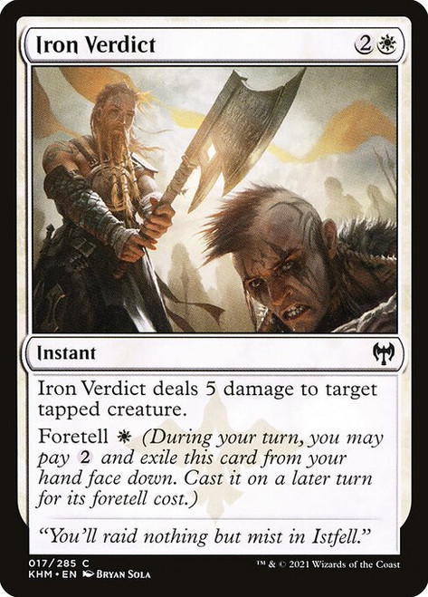 Iron Verdict (KHM) (Foil) (#17)