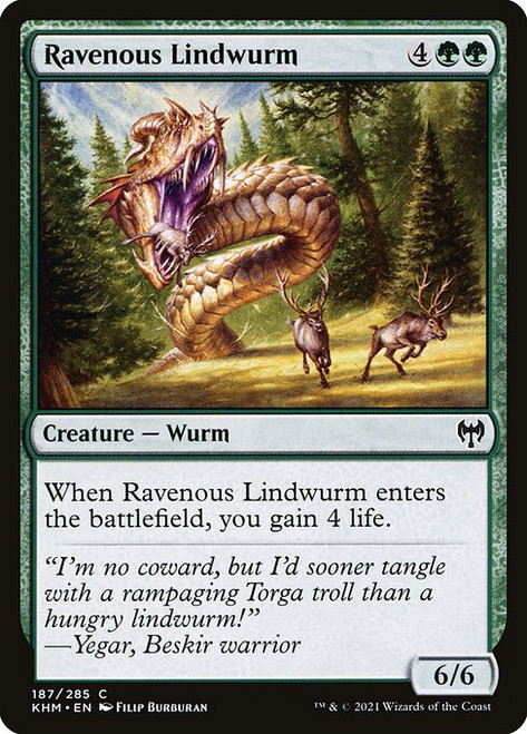 Ravenous Lindwurm (KHM) (#187)