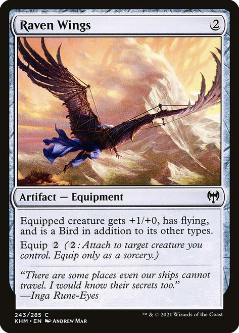 Raven Wings (KHM) (Foil) (#243)