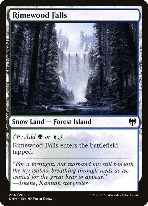 Rimewood Falls (KHM) (Foil) (#266)