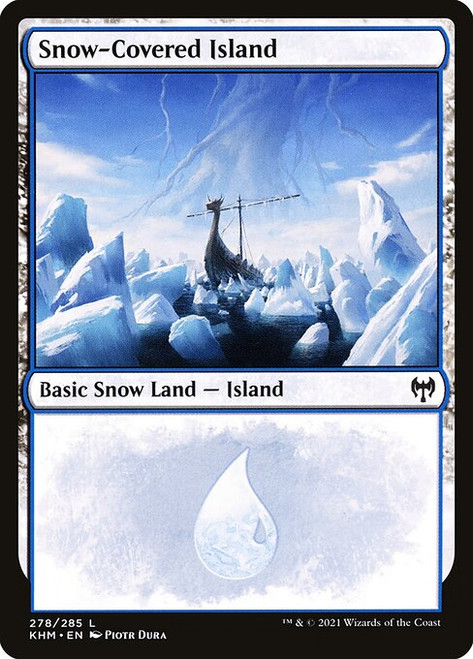 Snow-Covered Island (KHM) (#278)