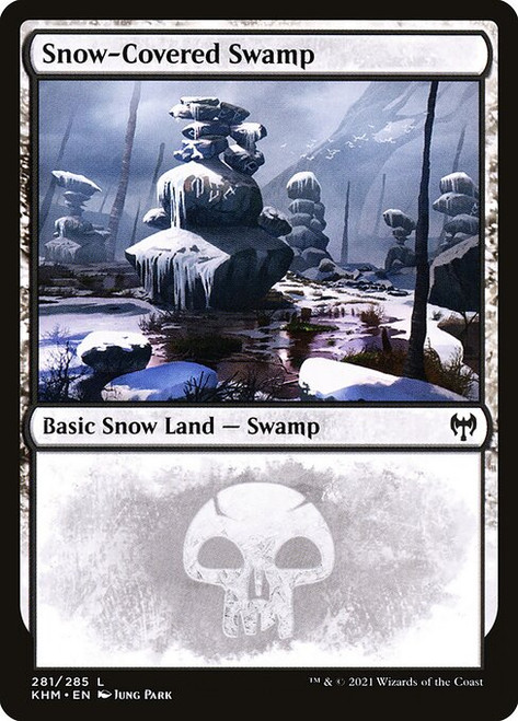Snow-Covered Swamp (KHM) (Foil) (#281)
