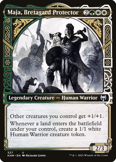 Maja, Bretagard Protector (KHM) (Foil) (Showcase) (#327)