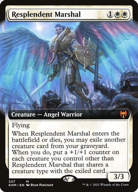 Resplendent Marshal (KHM) (Foil) (Extended Art) (#337)