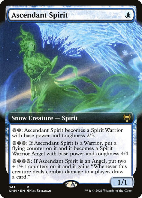 Ascendant Spirit (KHM) (Foil) (Extended Art) (#341)