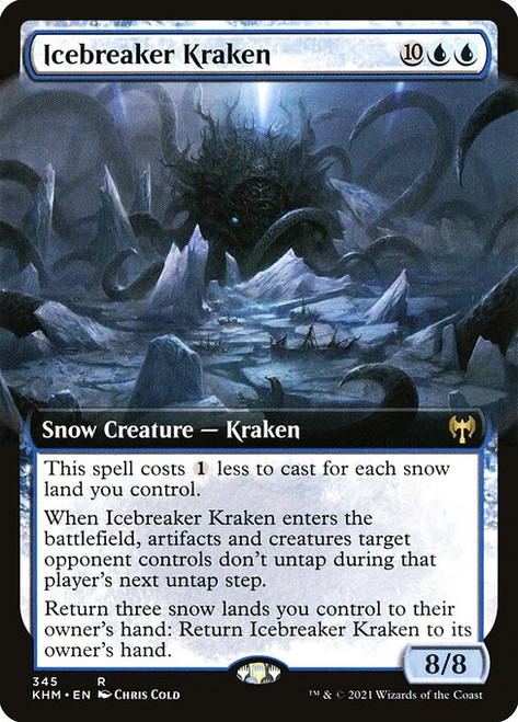 Icebreaker Kraken (KHM) (Foil) (Extended Art) (#345)