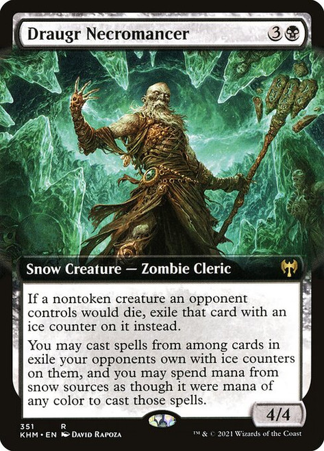 Draugr Necromancer (KHM) (Extended Art) (#351)