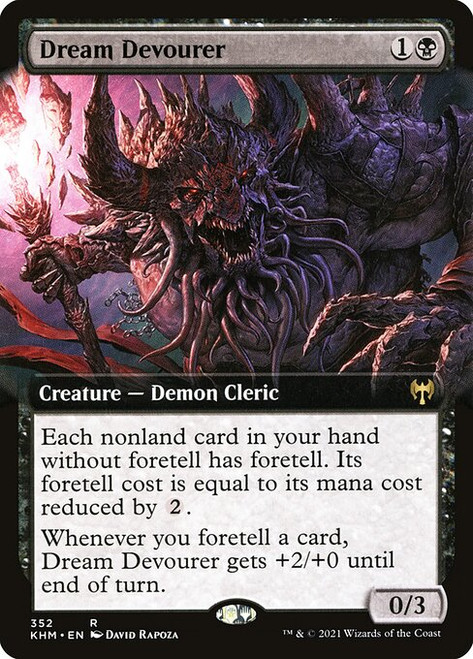 Dream Devourer (KHM) (Foil) (Extended Art) (#352)