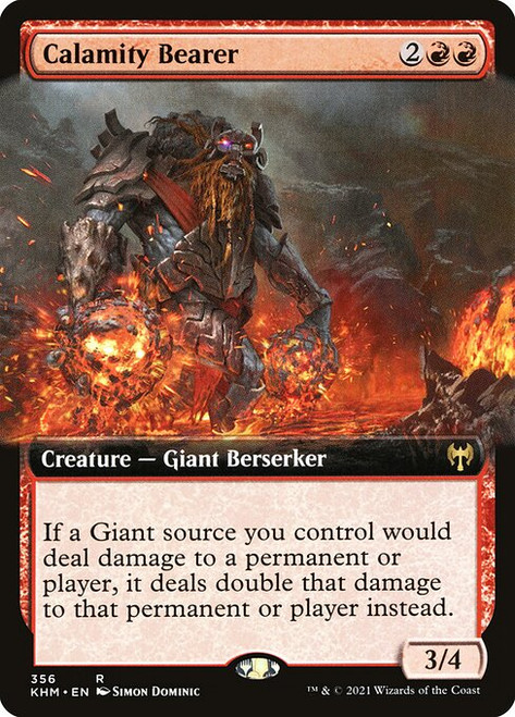 Calamity Bearer (KHM) (Foil) (Extended Art) (#356)