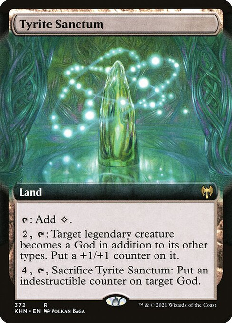 Tyrite Sanctum (KHM) (Foil) (Extended Art) (#372)