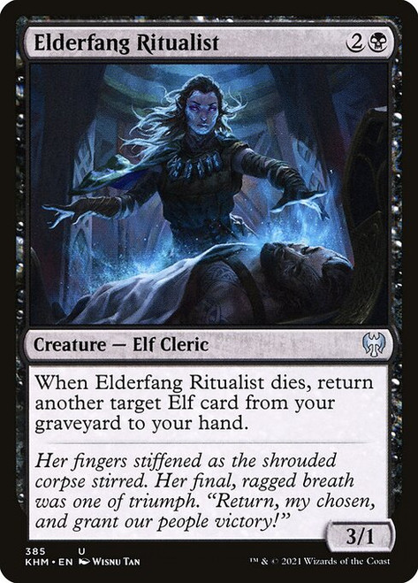 Elderfang Ritualist (KHM) (Foil) (#385)