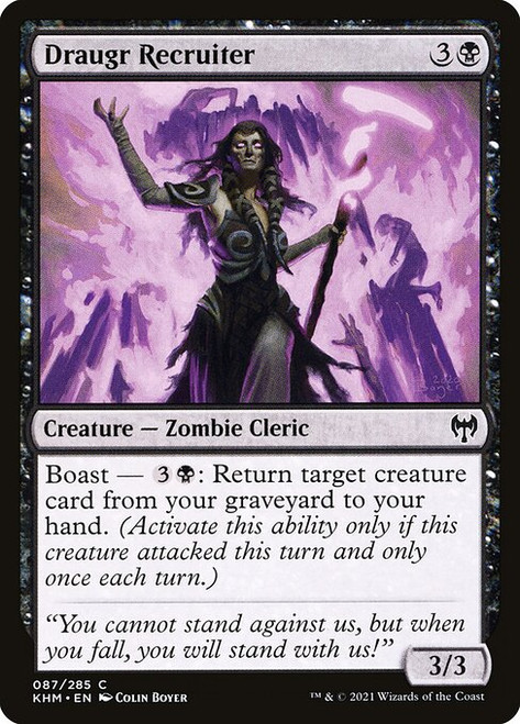 Draugr Recruiter (KHM) (Foil) (#87)