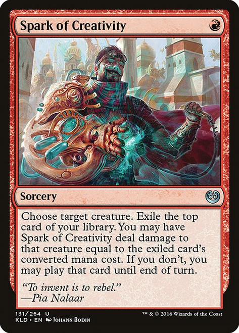 Spark of Creativity (KLD) (Foil) (#131)