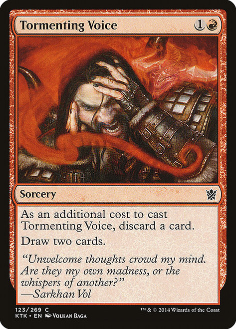 Tormenting Voice (KTK) (Foil) (#123)