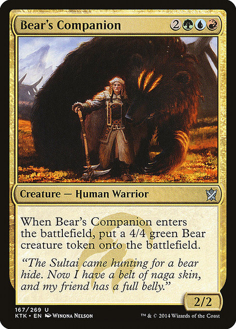 Bear's Companion (KTK) (#167)