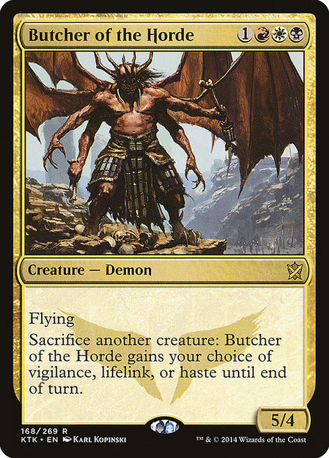 Butcher of the Horde (KTK) (Foil) (#168)