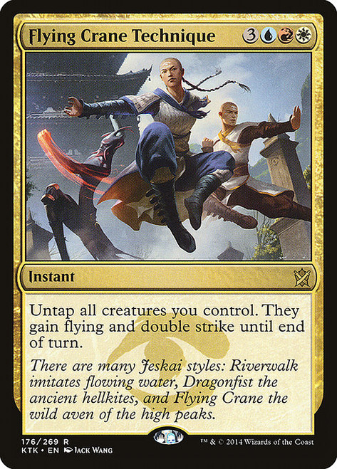Flying Crane Technique (KTK) (Foil) (#176)