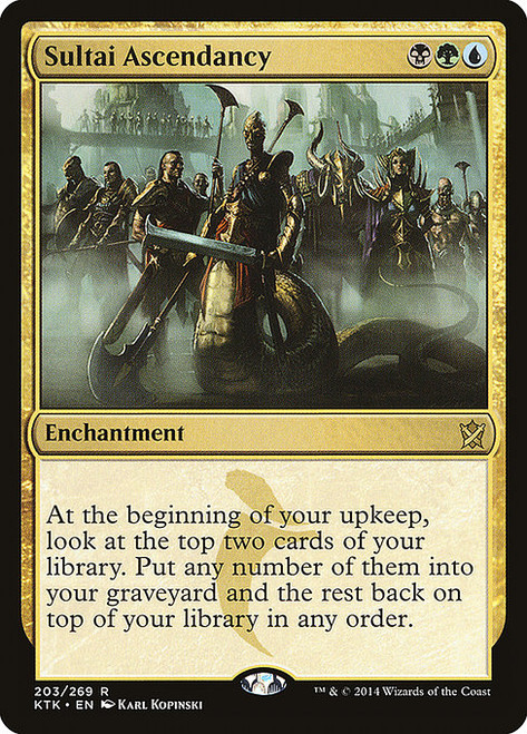 Sultai Ascendancy (KTK) (Foil) (#203)