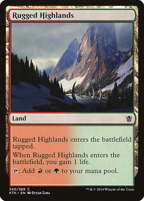 Rugged Highlands (KTK) (Foil) (#240)