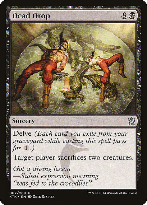 Dead Drop (KTK) (Foil) (#67)