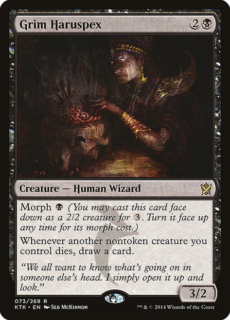 Grim Haruspex (KTK) (Foil) (#73)