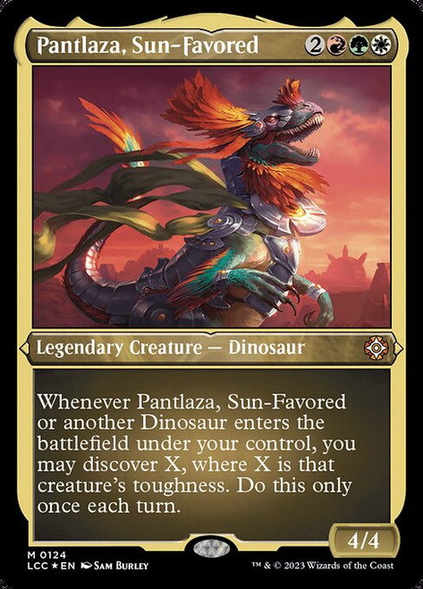 Pantlaza, Sun-Favored (LCC) (FoilEtched) (#124)