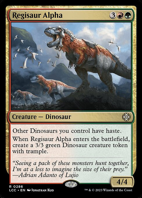 Regisaur Alpha (LCC) (#286)
