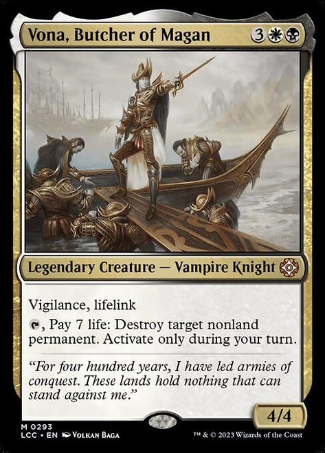 Vona, Butcher of Magan (LCC) (#293)