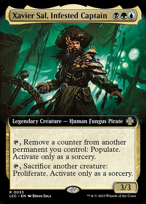 Xavier Sal, Infested Captain (LCC) (Extended Art) (#33)