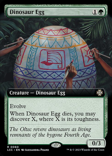 Dinosaur Egg (LCC) (Extended Art) (#60)