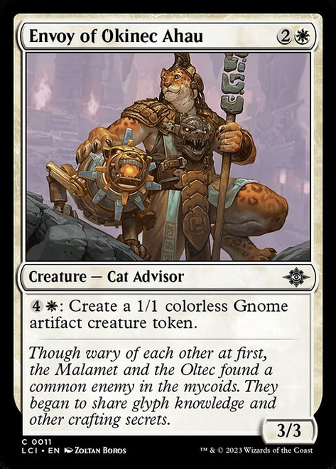 Envoy of Okinec Ahau (LCI) (Foil) (#11)