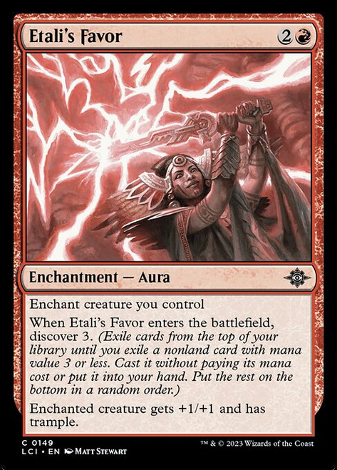 Etali's Favor (LCI) (Foil) (#149)
