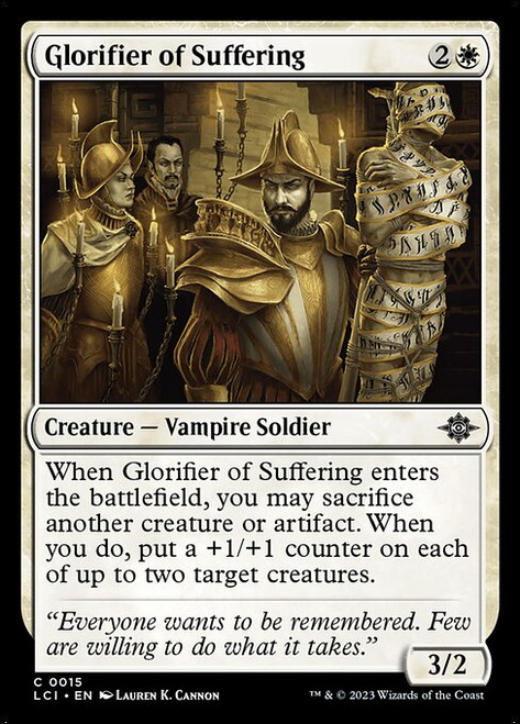 Glorifier of Suffering (LCI) (#15)