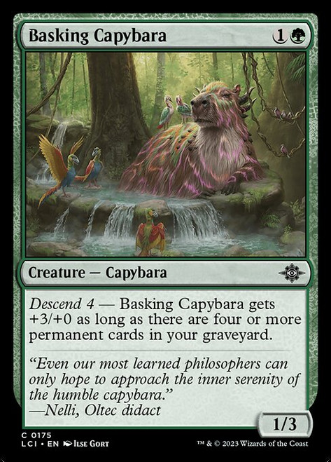 Basking Capybara (LCI) (Foil) (#175)