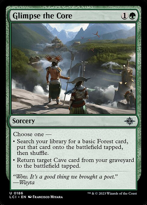 Glimpse the Core (LCI) (Foil) (#186)