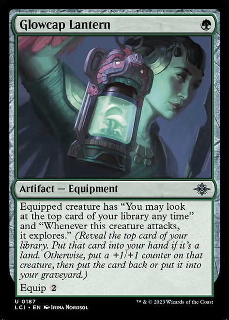 Glowcap Lantern (LCI) (Foil) (#187)