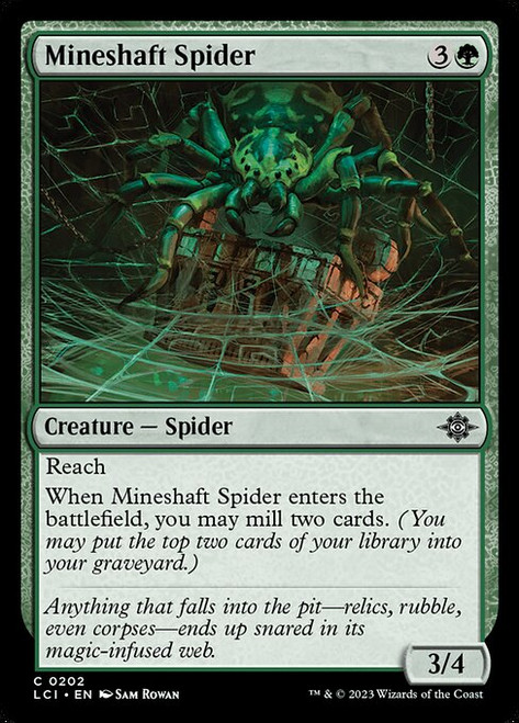 Mineshaft Spider (LCI) (Foil) (#202)