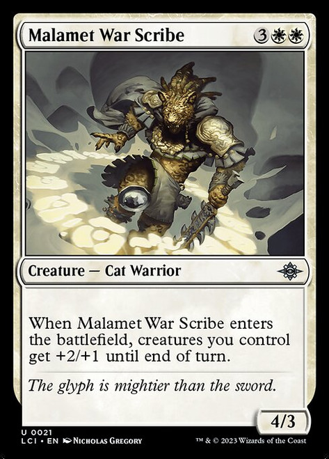 Malamet War Scribe (LCI) (#21)