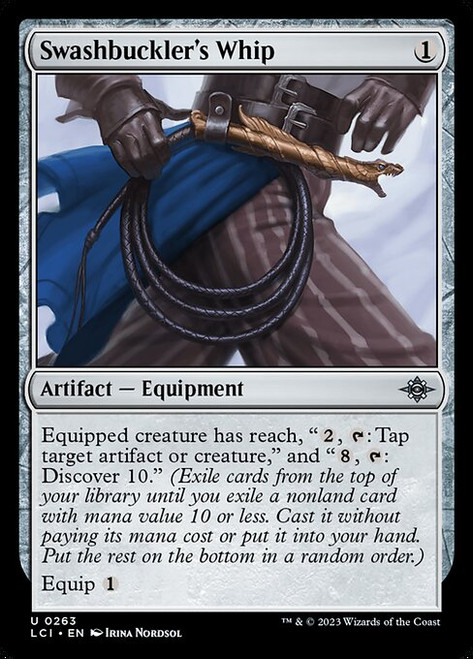 Swashbuckler's Whip (LCI) (Foil) (#263)