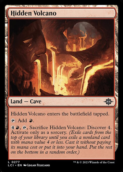 Hidden Volcano (LCI) (Foil) (#277)