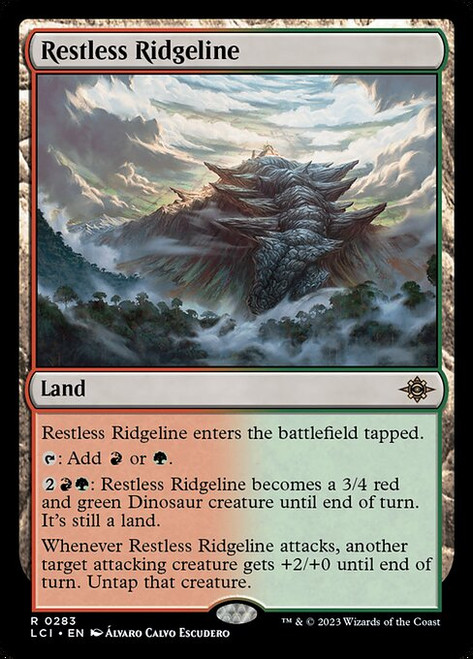 Restless Ridgeline (LCI) (Foil) (#283)