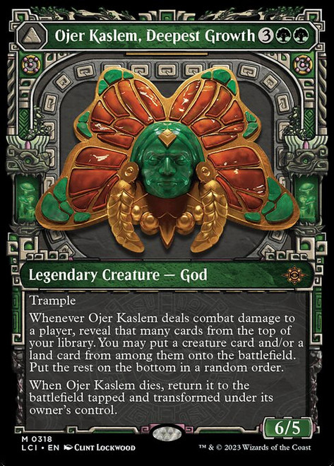 Ojer Kaslem, Deepest Growth // Temple of Cultivation (LCI) (Foil) (Showcase) (#318)