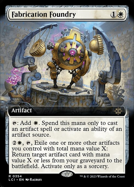 Fabrication Foundry (LCI) (Foil) (Extended Art) (#354)