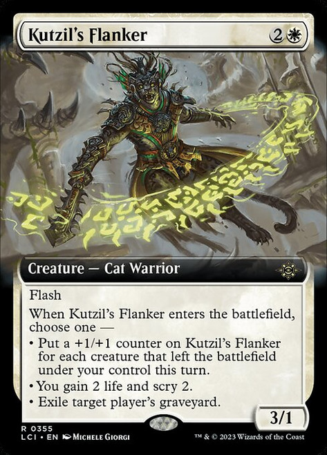 Kutzil's Flanker (LCI) (Extended Art) (#355)